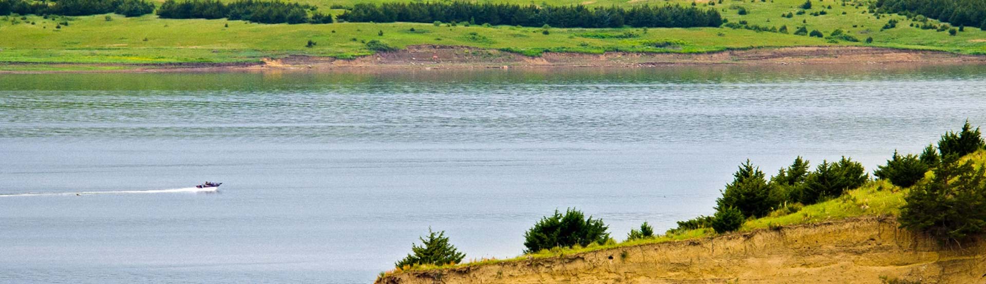 Hero image showing a South Dakota State Park