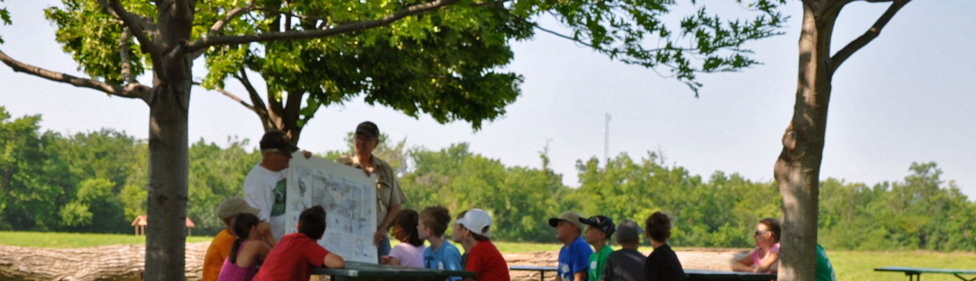 Hero image showing a South Dakota State Park