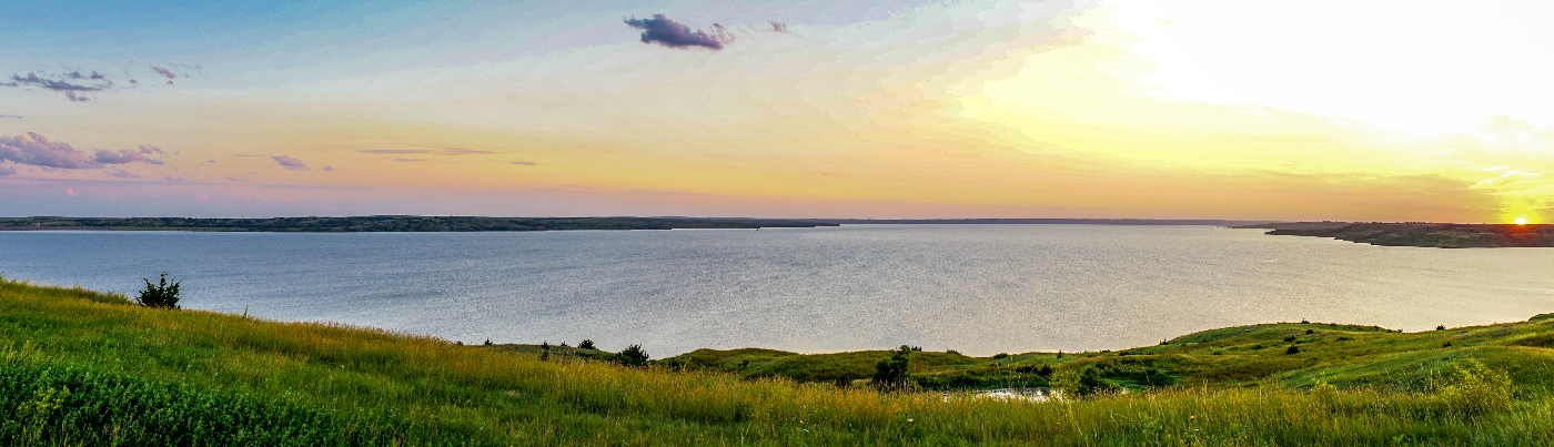 Hero image showing a South Dakota State Park
