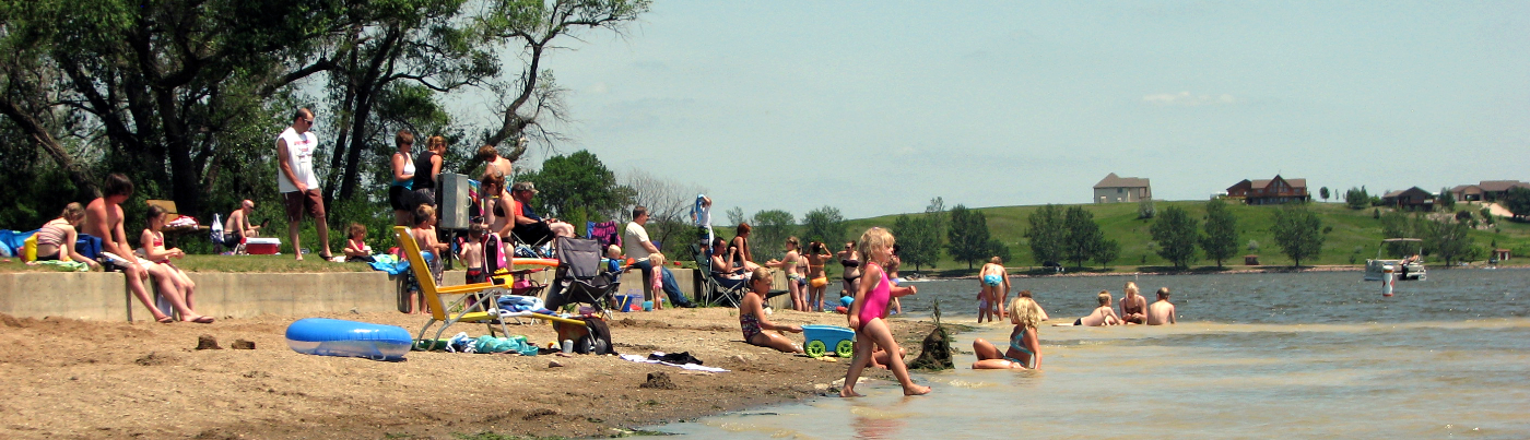 Hero image showing a South Dakota State Park
