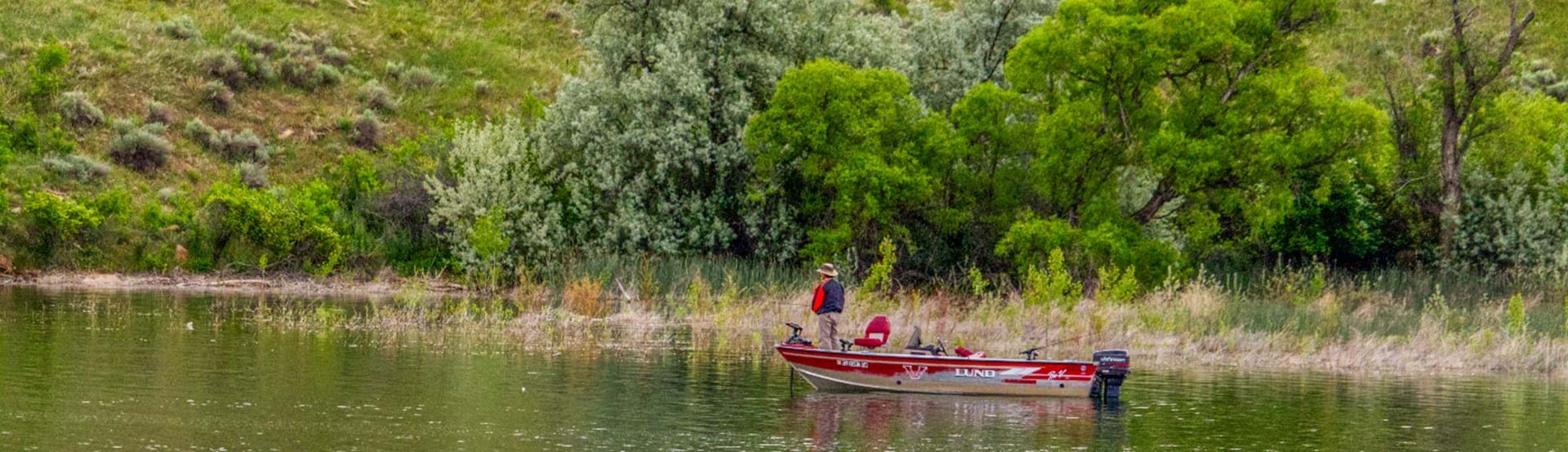 Hero image showing a South Dakota State Park